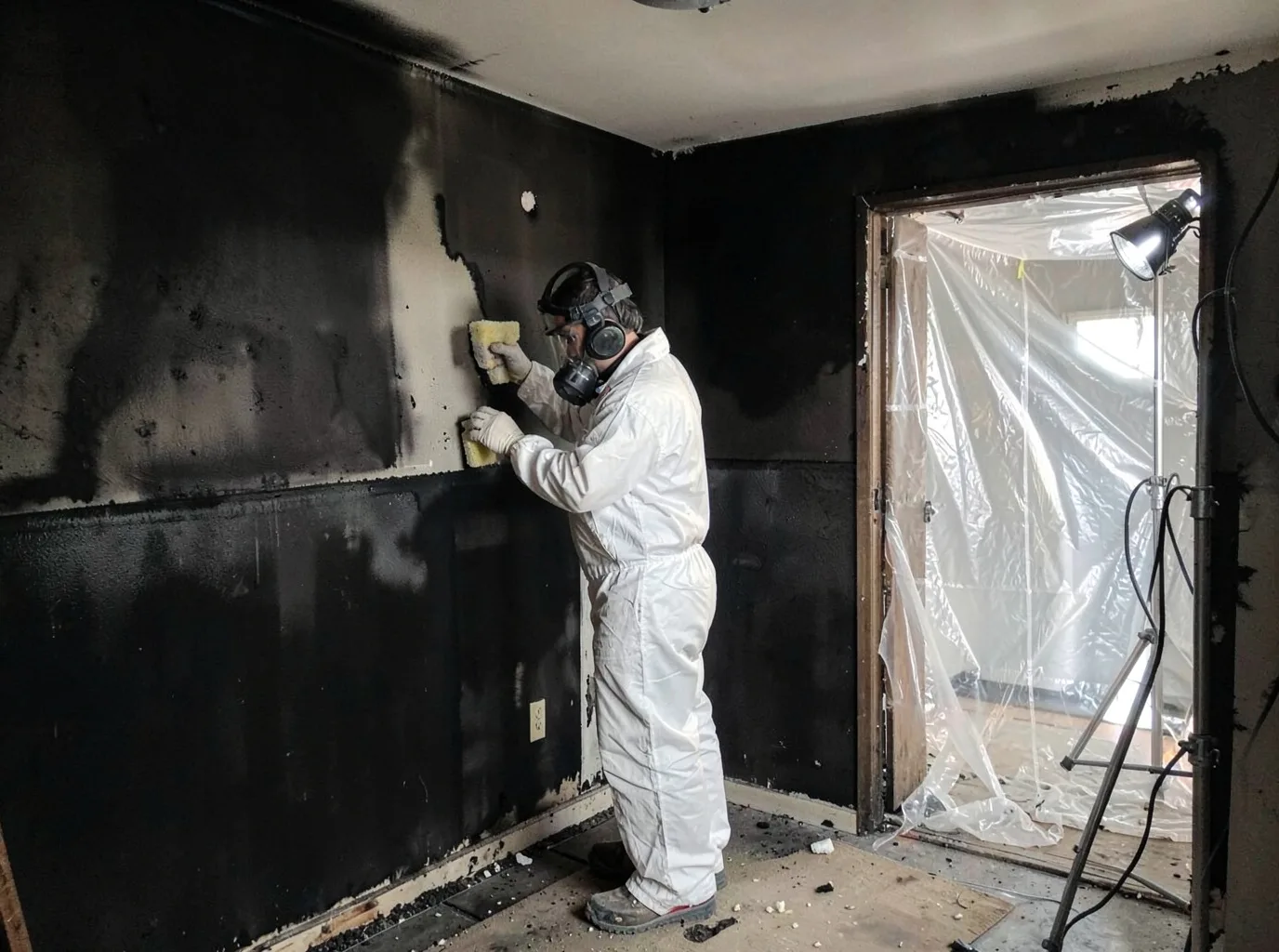 Fire Damage Restoration company in Rock Island, TX